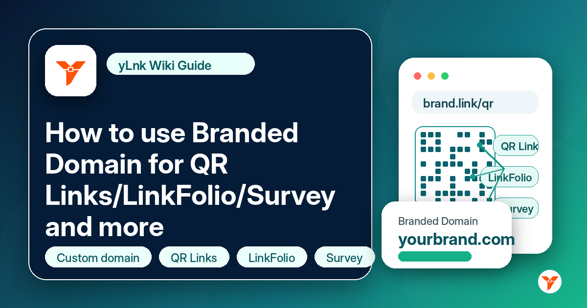 ylnk branded domain seo