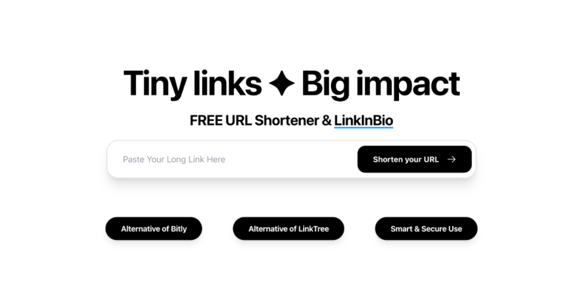 Short Link Editor
